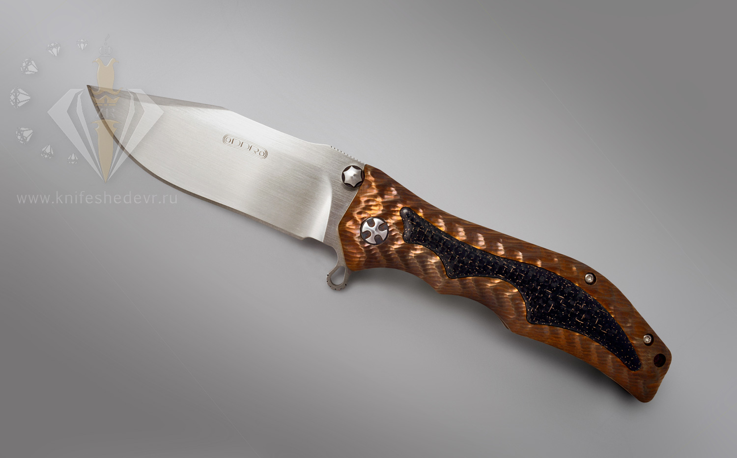 Коллекционный нож Darrel Ralph «Gunhammer»,интернет-каталог Ножи-Шедевры
