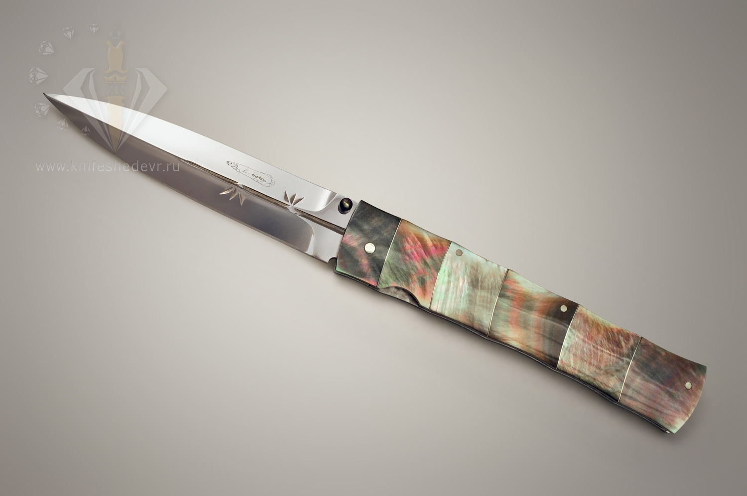 Коллекционный нож Koji Hara «Bamboo»,интернет-каталог Ножи-Шедевры