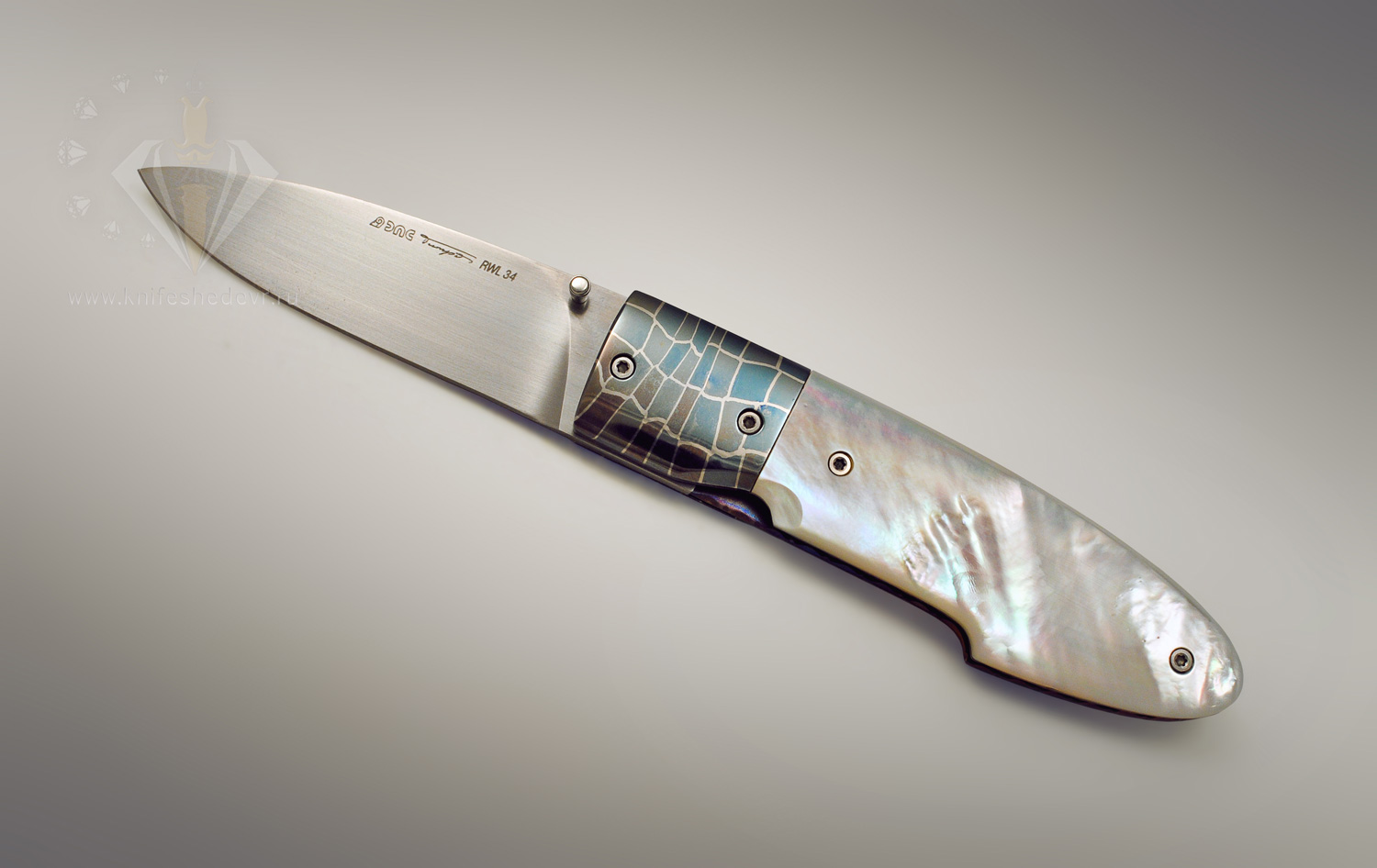 Коллекционный нож Tumpek Ferenc «SHELL»,интернет-каталог Ножи-Шедевры