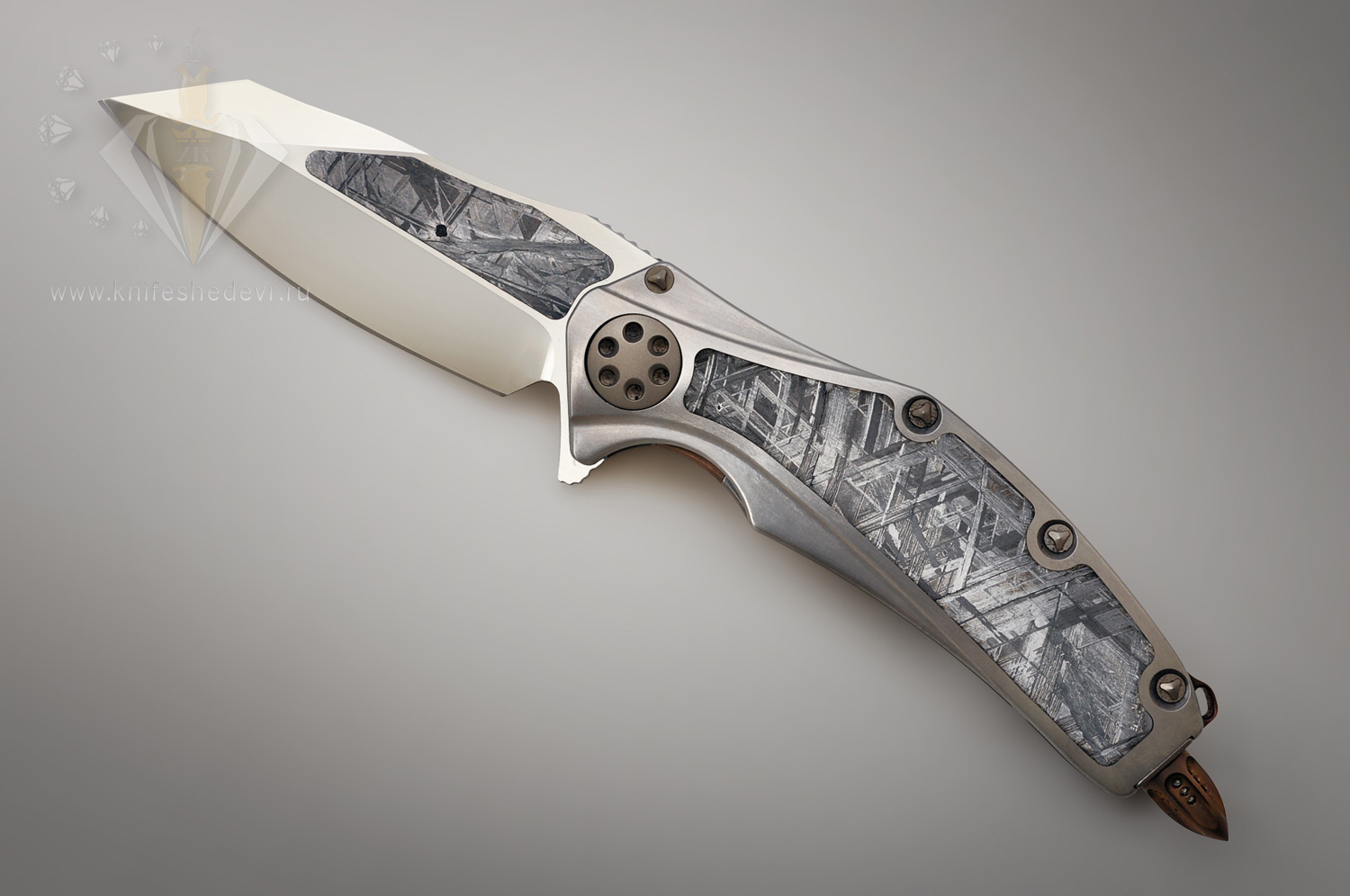 Коллекционный нож Anthony Marfione «Super Matrix Meteorite»,интернет-каталог Ножи-Шедевры