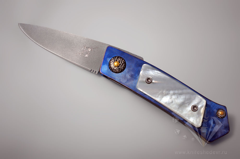 Коллекционный нож Gary Barnes,интернет-каталог Ножи-Шедевры
