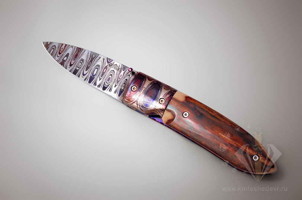 Коллекционный нож Tumpek Ferenc «RUBIN»,интернет-каталог Ножи-Шедевры